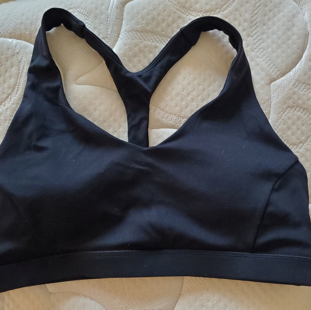 Yee Yee Apparel Sports Bra Streamline Black Country Girls Medium Granger Smith